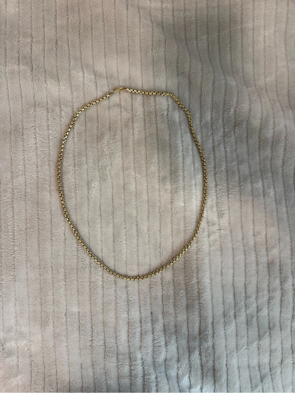 Macy’s Italian Gold Vermeil Chain, Genuine .925 Sterling Silver